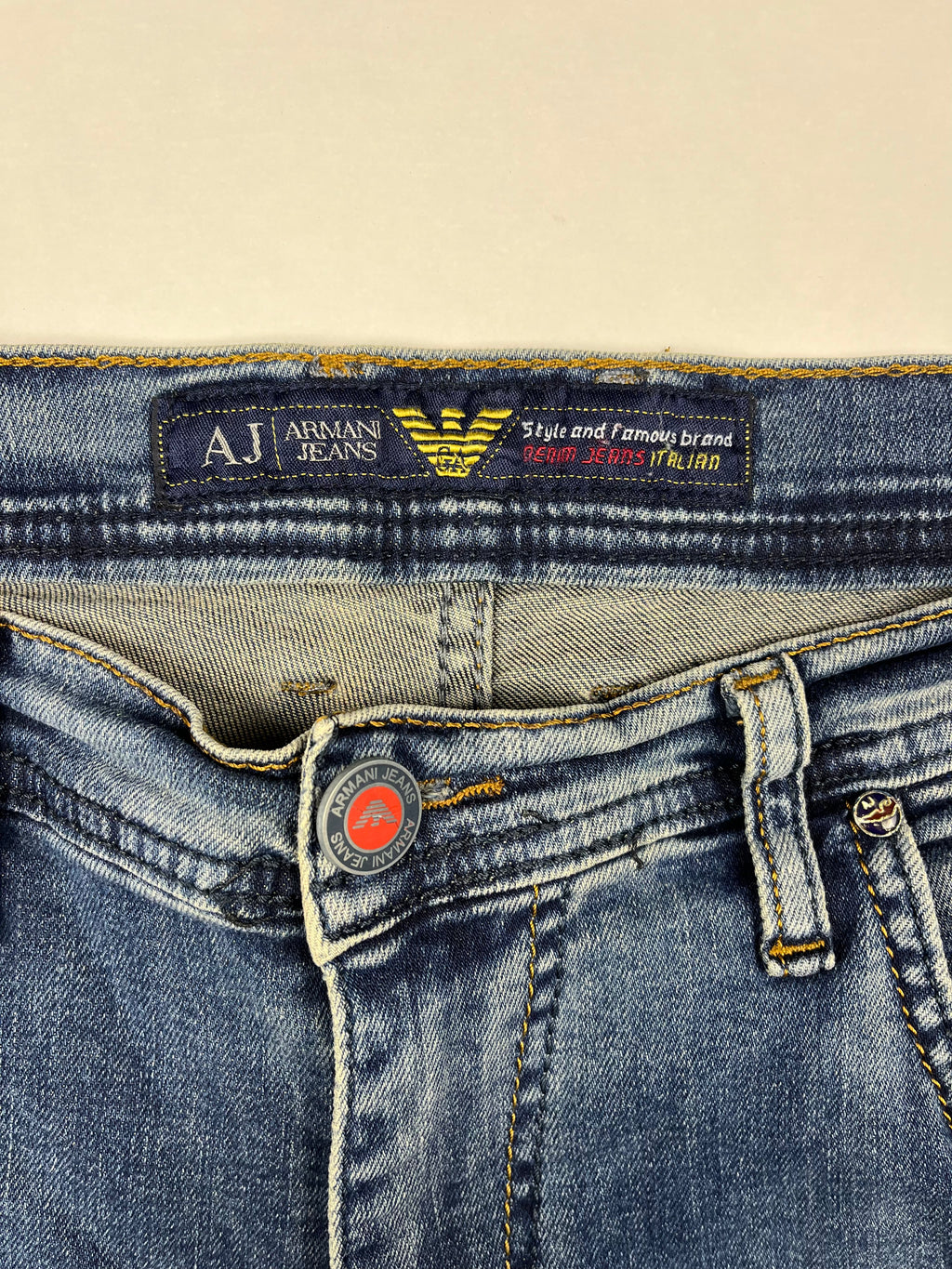 Vintage Armani Jeans (XL)