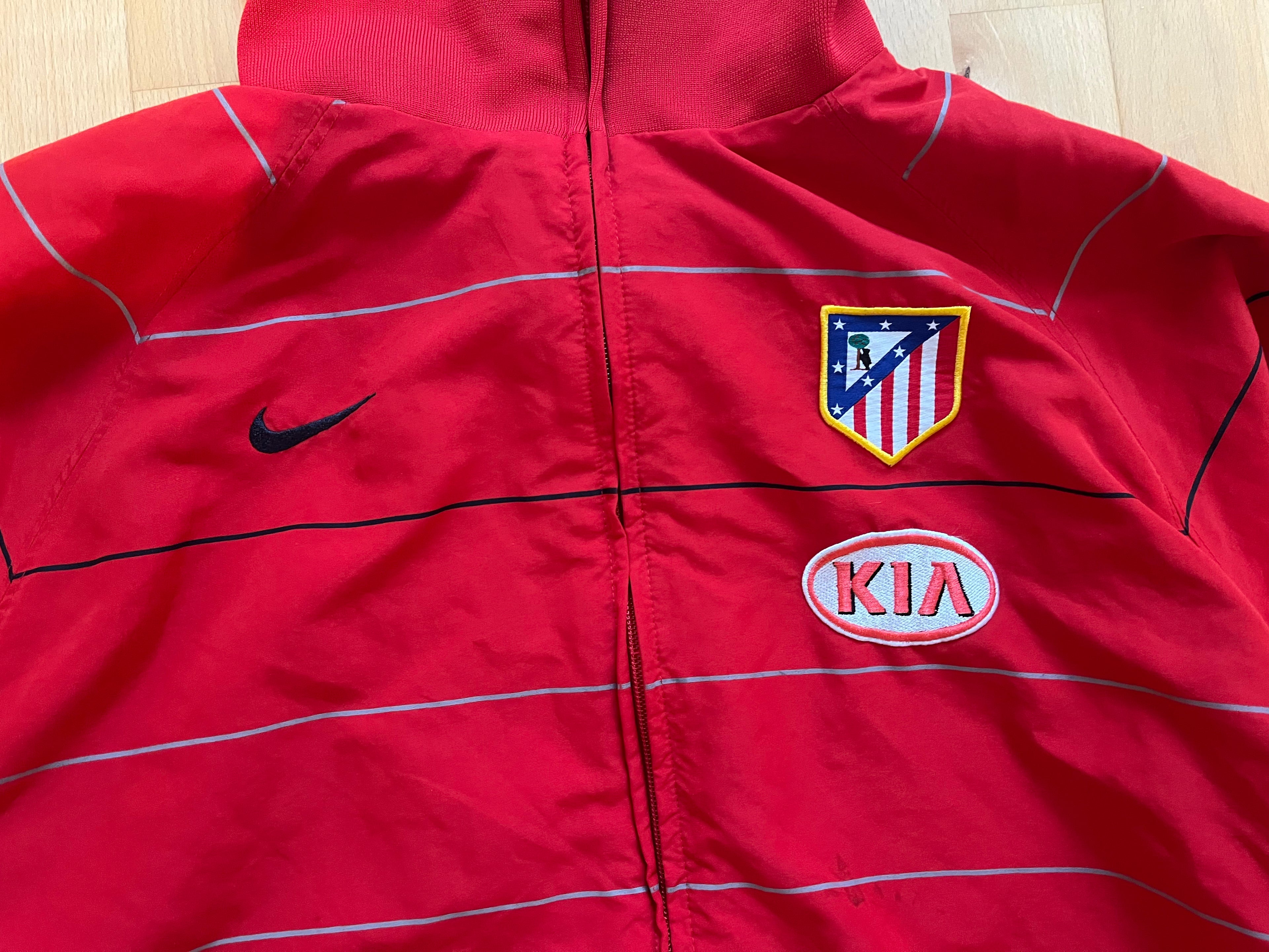 Vintage Atletico Madrid Tracksuit (XL)