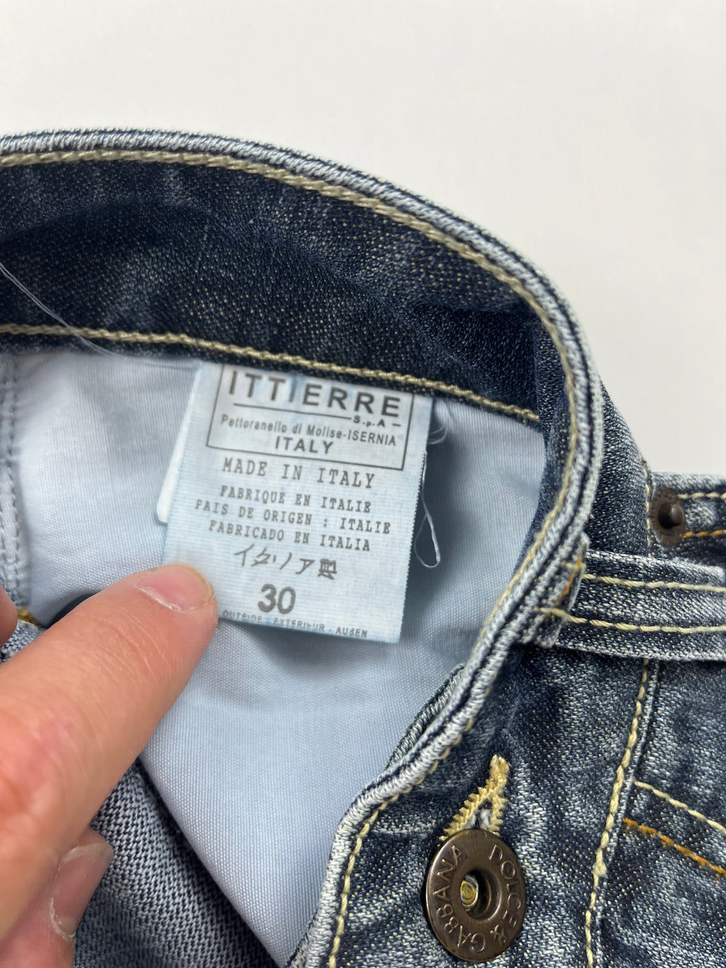 Vintage D&G Jeans (M)